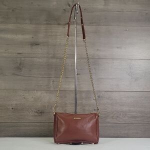 Rebecca Minkoff Brown Leather Crossbody  Shoulder Bag